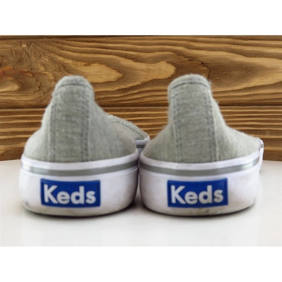 Keds Size 8.5 Sneaker Gray Fabric 8.5 Slip On Women - Picture 7 of 11